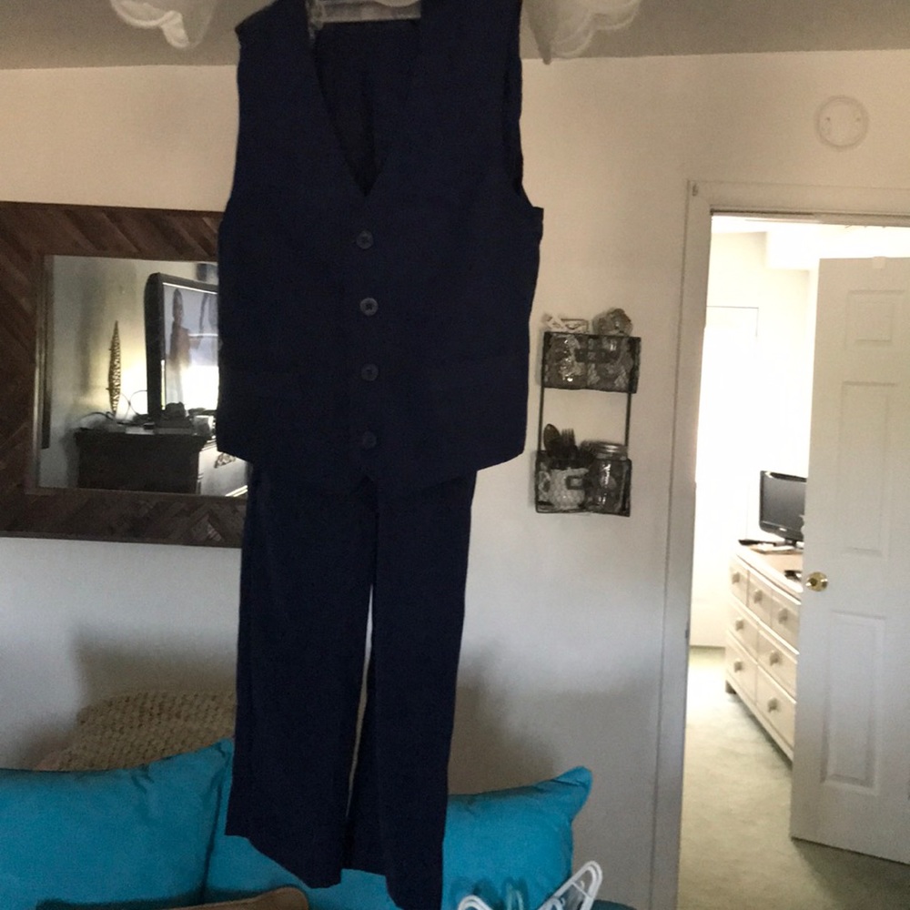 Boys Van Hayden vest and dress pants
